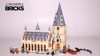 Lego Harry Potter 75954 Hogwarts Great Hall Speed Build