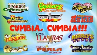 Cumbia,Cumbia Askis, Cañaveral, Yaguarú, Ángeles Azules