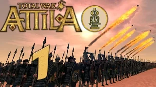 Отбиваемся от Римлян! E1 Прохождение Total War: Atilla за Танухидов