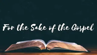 For the Sake of the Gospel | Accompaniment | Piano | Minus One