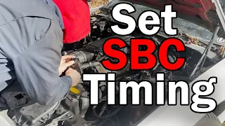 How to Use a Timing Light to Set Ignition Timing on a Small Block Chevy 350