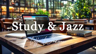 Study Jazz Music ☕ Emotional and Quiet Piano Jazz Music for Study, Work, Reading in Library