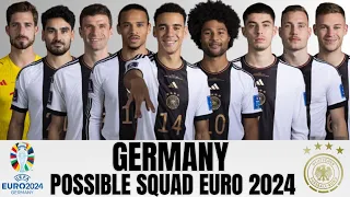 Germany Possible Squad Euro 2024 | GERMANY | EURO 2024