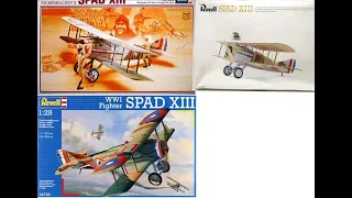 Episode Eight Old Kit Review Revell 1/28 Scale SPAD XIII