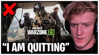 Tfue Explains Why He Is Quitting Warzone 2.0 For Good & Why It's The WORST Game Ever!