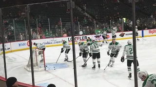 Wild v. Stars Pregame Warm-up: March 14, 2019