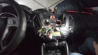 Hyundai IX35 2009-2013 Radio Removal, Android Navigation Installation Part 1