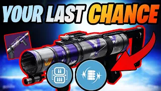 YOU NEED THIS GOD ROLL For  Final Shape  | Undercurrent Grenade Launcher Destiny 2