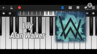 Lily -Alan Walker simply piano 🎹💙🤍💙🤍