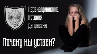 День лени! Почему мы устаем? Астения, Депрессия, Перенапряжение.