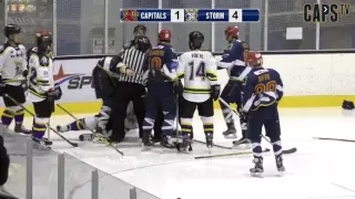 Edinburgh Capitals V Manchester Storm EIHL Mini Brawl 21-2-16