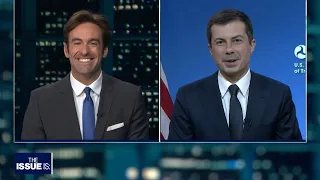 Sec. Pete Buttigieg on Infrastructure & What It's Like Working for Pres. Biden (Full Interview)