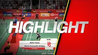 Hafiz Faizal/Gloria Emanuelle Widjaja (Indonesia) VS Vitalij Durkin/Nina Vislova (Russia)