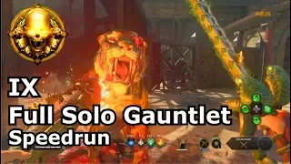 Full IX Solo Gauntlet Speedrun Gold PS4