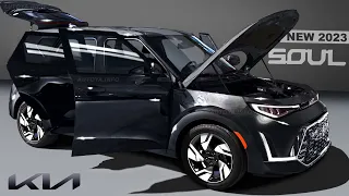 Refreshed KIA Soul 2023 - FIRST LOOK at New Exterior and Interior Changes