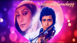 darde dil darde jigar karaoke-karz-1980-mohammed rafi-(Original Track 5.1 surround sound)