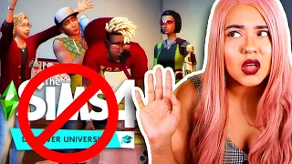 COLLEGE DROPOUT REACTS TO SIMS 4 DISCOVER UNIVERSITY TRAILER