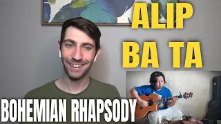 Alip Ba Ta - Bohemian Rhapsody - Queen (fingerstyle cover) REACTION