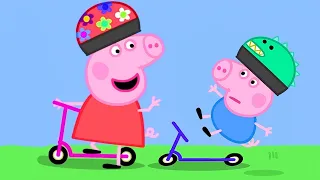 Peppa Pig Official Channel | George Learns How to Scooter from Peppa Pig