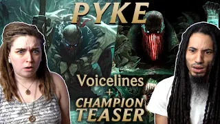 Arcane fans react to Pyke Voicelines & Teaser / League Of Legends