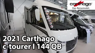 Carthago c-tourer I 144 QB 2021 Motorhome 6,99 m