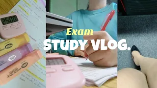 POV: 5:00  am study vlog⏰🤯 a lots of studying, notes taking 📑, drills, beach, Uni.  productive week.