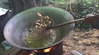 Cambodia Wedding Cooking Traditional at Countryside