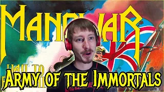 ManOWar - Army of the Immortals | REACTION