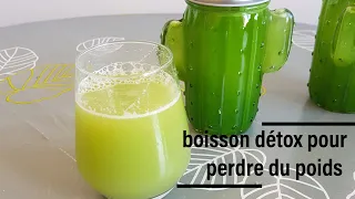 Recette pour perdre du poids rapidement /jus brûle graisse maison/jus detox