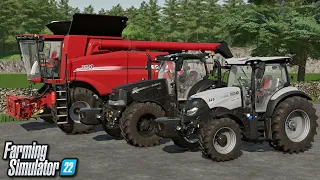 Building A Case IH Farm on Riverview Farm!