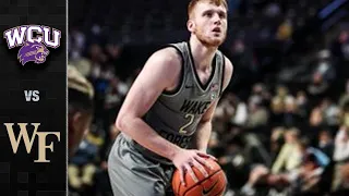 Western Carolina vs. Wake Forest Men's Basketball Highlights (2021-22)