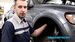 How to remove your strut on a Volvo C30, S40, V50, and C70