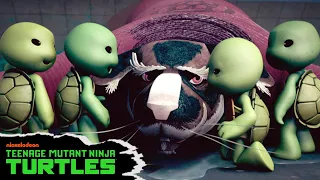 Master Splinter Rescued By BABY Ninja Turtles 🐢 | Full Scene | Teenage Mutant Ninja Turtles