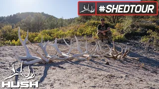 SHED TOUR | FLAT TIRE 30 MILES DEEP + A PACK FULL OF ELK SHEDS  | S4E03