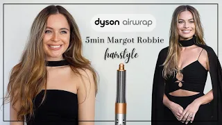 Margot Robbie Barbie Premiere, Effortless hair in 5 MINUTES, using the Dyson Airwrap!