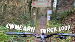 An absolute Welsh GEM of a trail! Cwmcarn Twrch!