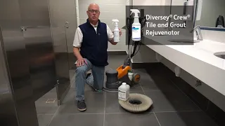 Ep: 34 Grout Cleaning Diversey 2 Minute Drill