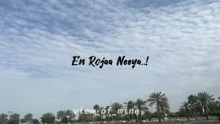 En Rojaa Neeye - Lyrics Video  | Kushi | Vijay Deverakonda, Samantha Ruth Prabhu| Hesham Abdul Wahab