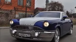 Эксклюзив тюнинг ГАЗ 20, Победа 5.0 V8 на базе Mercedes CL500 Soviet Car, unique GAZ Pobeda USSR