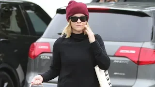 Reese Witherspoon Is Asked If She's Ready For Legally Blonde 3 While Christmas Shopping With Her Pup