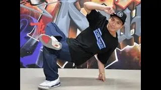 Bboy Issei practice