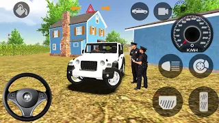 Indian Car Simulator 3D Gameplay 106 - Drive Mahindra Thar For Passenger - Android iOS Gameplay