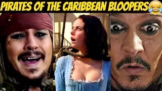 Pirates of the Caribbean 5 Bloopers Ft. Johnny Depp - All Movies Included