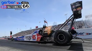 2024 NHRA Route 66 Nationals | Top Fuel Eliminations | Chicago, IL