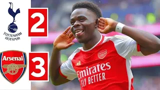 Tottenham vs Arsenal (2-3) | All Goals & Highlights | Premier League 23/24