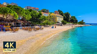 Podgora Croatia 🇭🇷 4K Makarska Riviera Walking Tour 2023