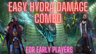 get easy hydra damage fast for early game