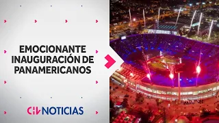 Así fue la emocionante inauguración de los Juegos Panamericanos Santiago 2023: "Somos un todo"