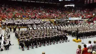 Ohio State Marching Band National Anthem at Skull Session 9 10 2016 OSU vs Tulsa