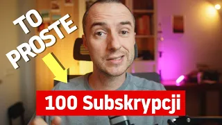 Pierwsze 100 subskrypcji na YouTube 👍 Jak je zdobyć?